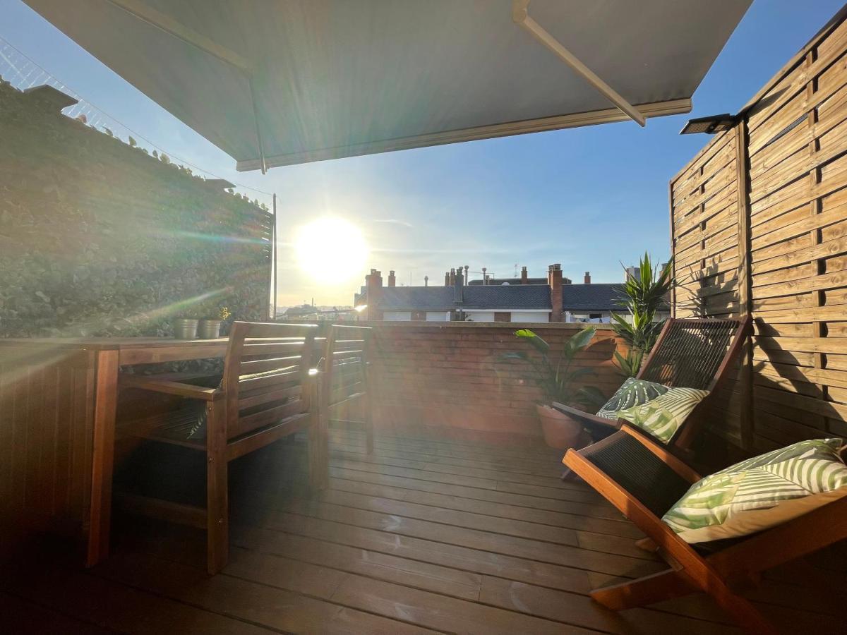 Barcelona Penthouse Private Terrace Sustainable Stay Keyless Access 외부 사진