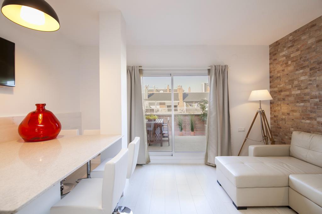 Barcelona Penthouse Private Terrace Sustainable Stay Keyless Access 외부 사진