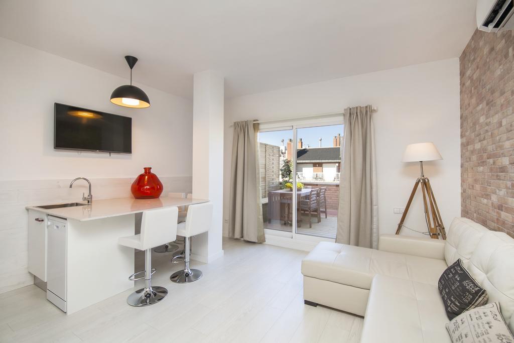 Barcelona Penthouse Private Terrace Sustainable Stay Keyless Access 외부 사진